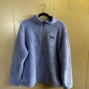 Patagonia Periwinkle Fleece Zip-Up - New with tags!